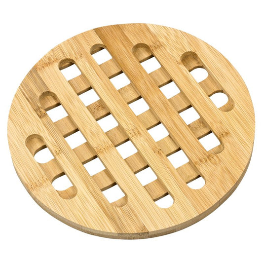 Topfuntersetzer (Ø20cm) aus Bambus