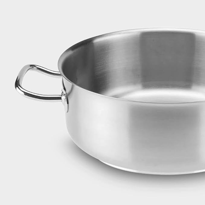 Profi Edelstahl Bratentopf incl. Deckel (Ø24-50cm)