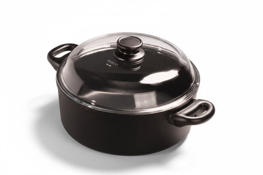 Premium Bratentopf 10cm hoch (Ø26-28cm)