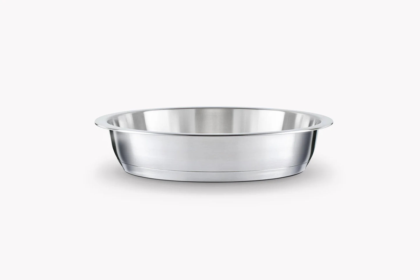 Edelstahl-Pfanne von Cookvision, opt. abnehmbare Griffe (Ø 20-28cm)