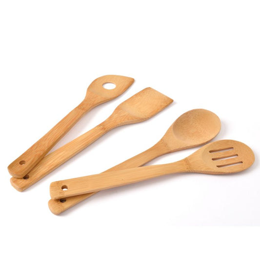 Bambus Kochlöffel-Set 4-teilig