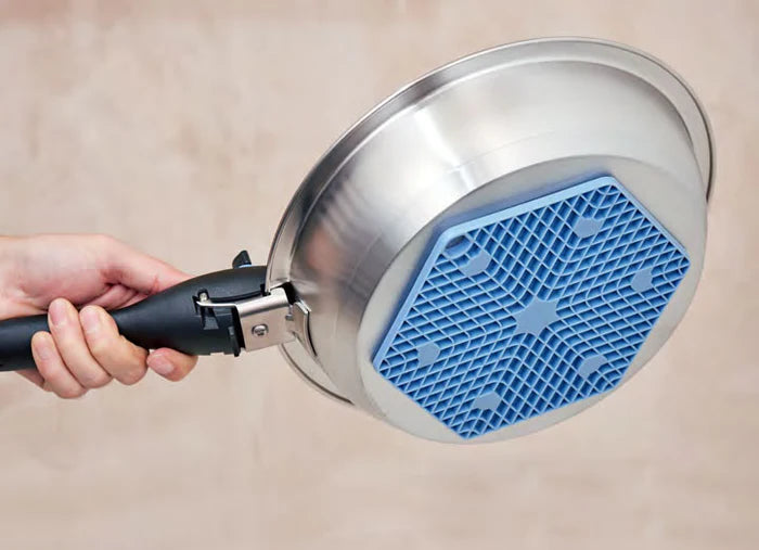 COOKVISION nesto 10+1-tlg. Edelstahl Einsteiger-Set incl. gratis Pfannenwender