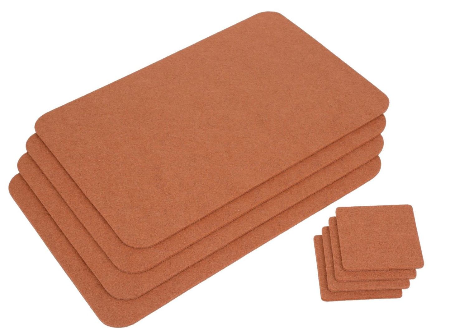 Platzmatten Set 8-teilig in verschiedenen Farben