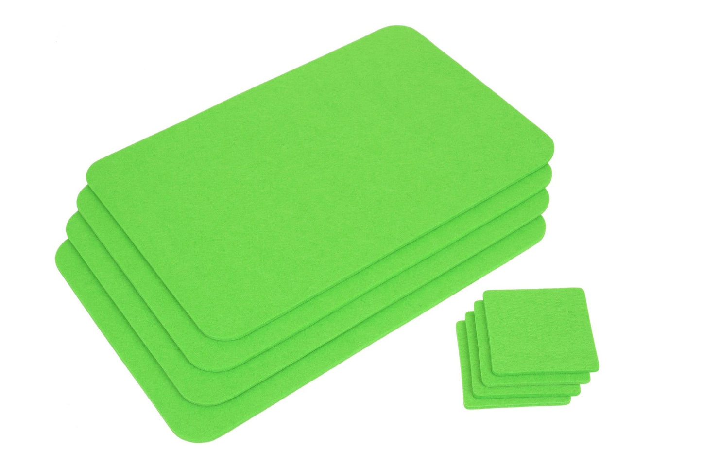 Platzmatten Set 8-teilig in verschiedenen Farben