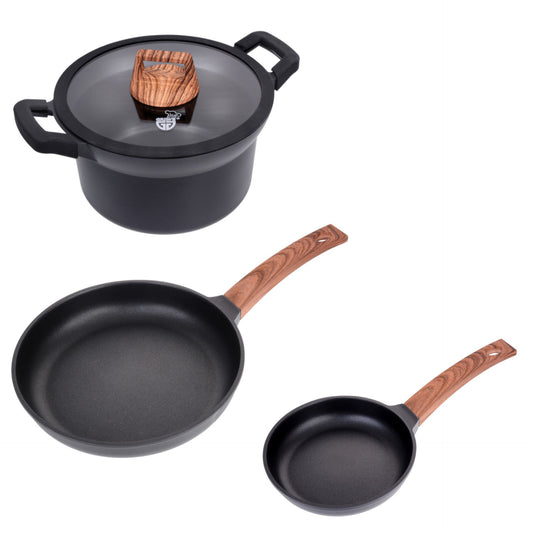 Starter Topf- und Pfannen-Set für alle Herdarten
