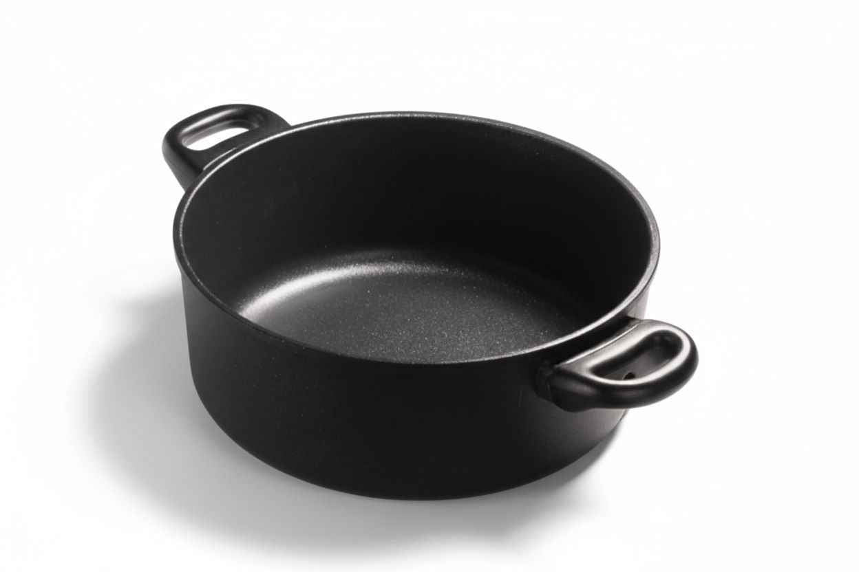 Premium Bratentopf 10cm hoch (Ø26-28cm)