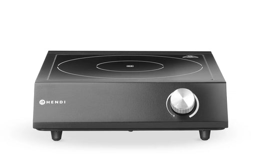 Induktionskocher 3500W incl. Edelstahl Bratpfanne und Stielkasserolle